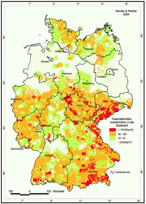 Radon-Luft